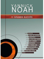 Yannick Noah: 11 Grands Succes (noty na klavír, zpěv, akordy na kytaru)