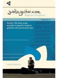 Justinguitar.com Beginner's Songbook Volume 2 (akordy na kytaru, texty písní)