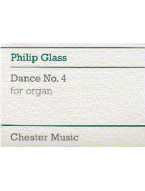 Philip Glass: Dance No. 4 For Organ (noty na varhany)