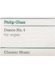 Philip Glass: Dance No. 4 For Organ (noty na varhany)