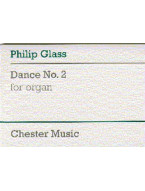 Philip Glass: Dance No. 2 For Organ (noty na varhany)