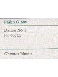 Philip Glass: Dance No. 2 For Organ (noty na varhany)