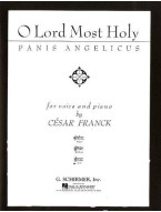 Cesar Franck: Panis Angelicus (Low Voice) (noty na na zpěv, hluboký hlas, klavír)