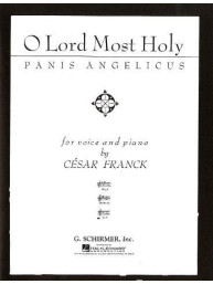 Cesar Franck: Panis Angelicus (Low Voice) (noty na na zpěv, hluboký hlas, klavír)