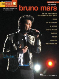 Pro Vocal Men's Edition 58: Bruno Mars (noty, melodická linka, akordy) (+audio)