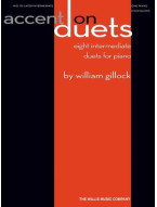 William Gillock: Accent On Duets (noty na čtyřruční klavír)