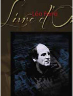 Leo Ferré: Livre D’or (noty na klavír, zpěv, akordy na kytaru)