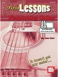 First Lessons: Flatpicking Guitar (noty, tabulatury na kytaru) (+audio & video)
