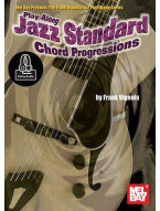 Play-Along Jazz Standard Chord Progressions (noty, tabulatury na kytaru) (+audio)