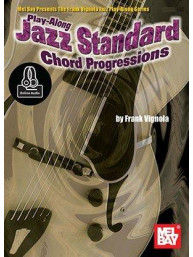 Play-Along Jazz Standard Chord Progressions (noty, tabulatury na kytaru) (+audio)