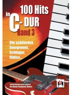 100 Hits In C-Dur: Band 3 (noty na klavír, zpěv, akordy na kytaru)