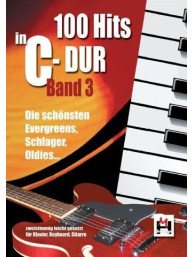 100 Hits In C-Dur: Band 3 (noty na klavír, zpěv, akordy na kytaru)