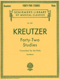 Rodolphe Kreutzer: 42 Studies (noty na violu)