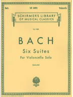 J.S. Bach: Six Suites For Violoncello Solo (noty na violoncello)