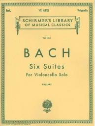 J.S. Bach: Six Suites For Violoncello Solo (noty na violoncello)