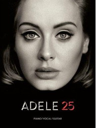 Adele: 25 (noty na klavír, zpěv, akordy na kytaru)