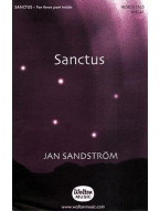 Jan Sandström: Sanctus - SSA A Cappella) (noty na sborový zpěv) - SADA 5 ks