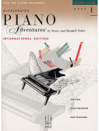 Accelerated Piano Adventures®: Theory Book 1 (International Edition) (noty na sólo klavír)