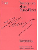 Franz Liszt: Twenty-One Short Piano Pieces (noty na sólo klavír)