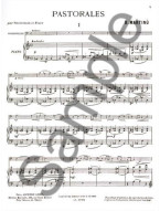 Bohuslav Martinů: Pastorales, Six Pieces for Cello and Piano (noty na violoncello, klavír)