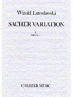 Witold Lutoslawski: Sacher Variation For Solo Cello (noty na violoncello)