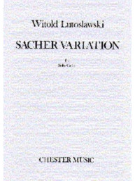 Witold Lutoslawski: Sacher Variation For Solo Cello (noty na violoncello)