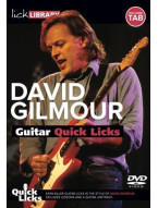 David Gilmour: Guitar Quick Licks (video škola hry pro kytaru)