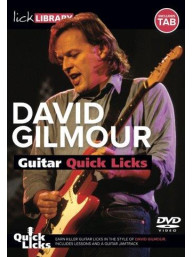 David Gilmour: Guitar Quick Licks (video škola hry pro kytaru)