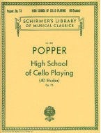 David Popper: High School Of Cello Playing Opus. 73 (noty na violoncello)