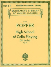 David Popper: High School Of Cello Playing Opus. 73 (noty na violoncello)