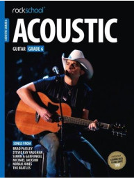 Rockschool Acoustic Guitar - Grade 6 (2016) (noty, tabulatury na kytaru) (+audio)