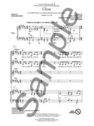Eric Whitacre: Glow - SATB (noty na sborový zpěv, klavír) - SADA 5 ks