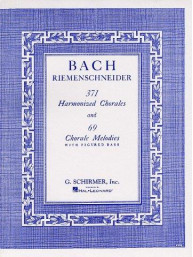 J.S. Bach: 371 Harmonized Chorales And 69 Chorale Melodies With Figured Bass (noty na sólo klavír)