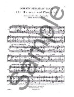 J.S. Bach: 371 Harmonized Chorales And 69 Chorale Melodies With Figured Bass (noty na sólo klavír)