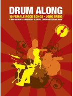 Drum Along - 10 Female Rock Songs (noty na bicí) (+audio)