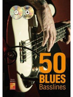50 Blues Basslines (noty na baskytaru) (+CD & DVD)