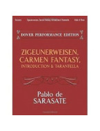 Pablo de Sarasate: Zigeunerweisen/Carmen Fantasy/Introduction & Tarantella (noty na housle, klavír)