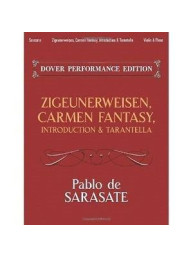 Pablo de Sarasate: Zigeunerweisen/Carmen Fantasy/Introduction & Tarantella (noty na housle, klavír)