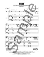 Adele: Hello (SAB) (noty na sborový zpěv, klavír) - SADA 5 ks