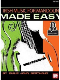 Philip John Berthoud: Irish Music For Mandolin Made Easy (noty, tabulatury na mandolínu) (+audio)