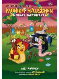 Die Kleine Schnecke Monika Häuschen: Monikas Gartenparty - Das Liederbuch (noty, melodická linka, akordy) (+audio)