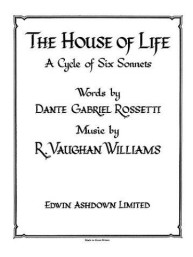 Ralph Vaughan Williams: The House Of Life (noty na zpěv, klavír)