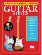 Teach Yourself To Play Guitar Songs: Come As You Are And 9 More Rock Hits (noty, tabulatury na kytaru) (+audio & video)