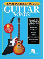 Teach Yourself To Play Guitar Songs: Smoke On The Water And 9 More Hard Rock Classics (noty, tabulatury na kytaru) (+audio & video)