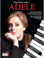 Play Piano With... Adele (noty na klavír, zpěv, akordy na kytaru) (+audio)