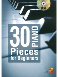 Paul Murphy: 30 Piano Pieces For Beginners (noty na snadný sólo klavír) (+audio)