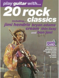 Play Guitar With...20 Rock Classics (noty, tabulatury na kytaru) (+audio)