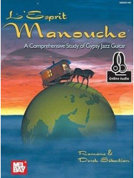 Romane/Derek Sebastian: L'Esprit Manouche (noty, tabulatury na kytaru) (+audio)