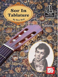 Ben Bolt: Sor In Tablature (noty, tabulatury na kytaru) (+audio)