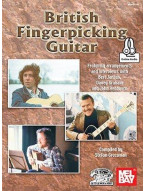 Stefan Grossman: British Fingerpicking Guitar (noty, tabulatury na kytaru) (+audio)